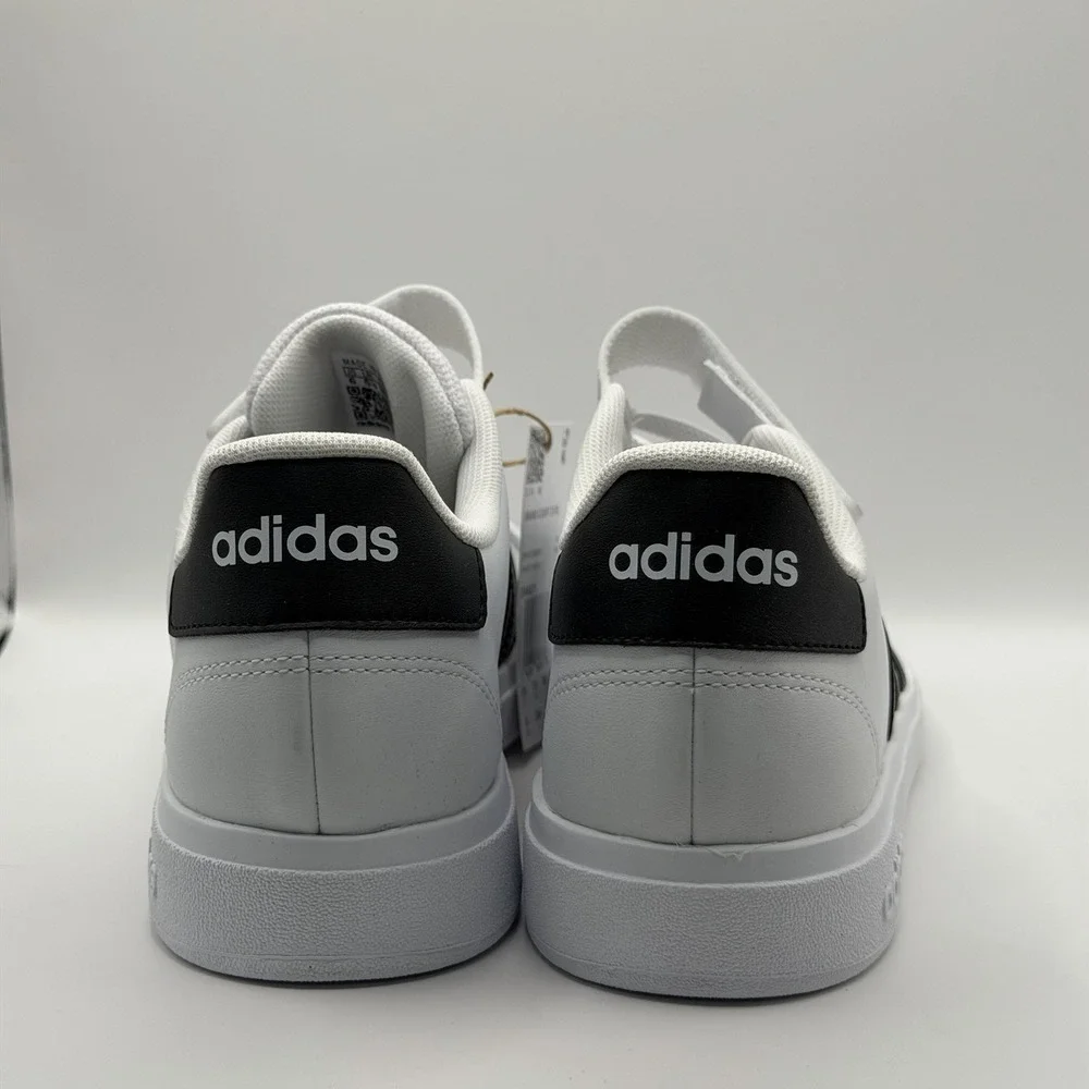 Adidas Grand Court 2.0 EL K White/Black Kid's Sneakers - Size 6 NWB GW6521